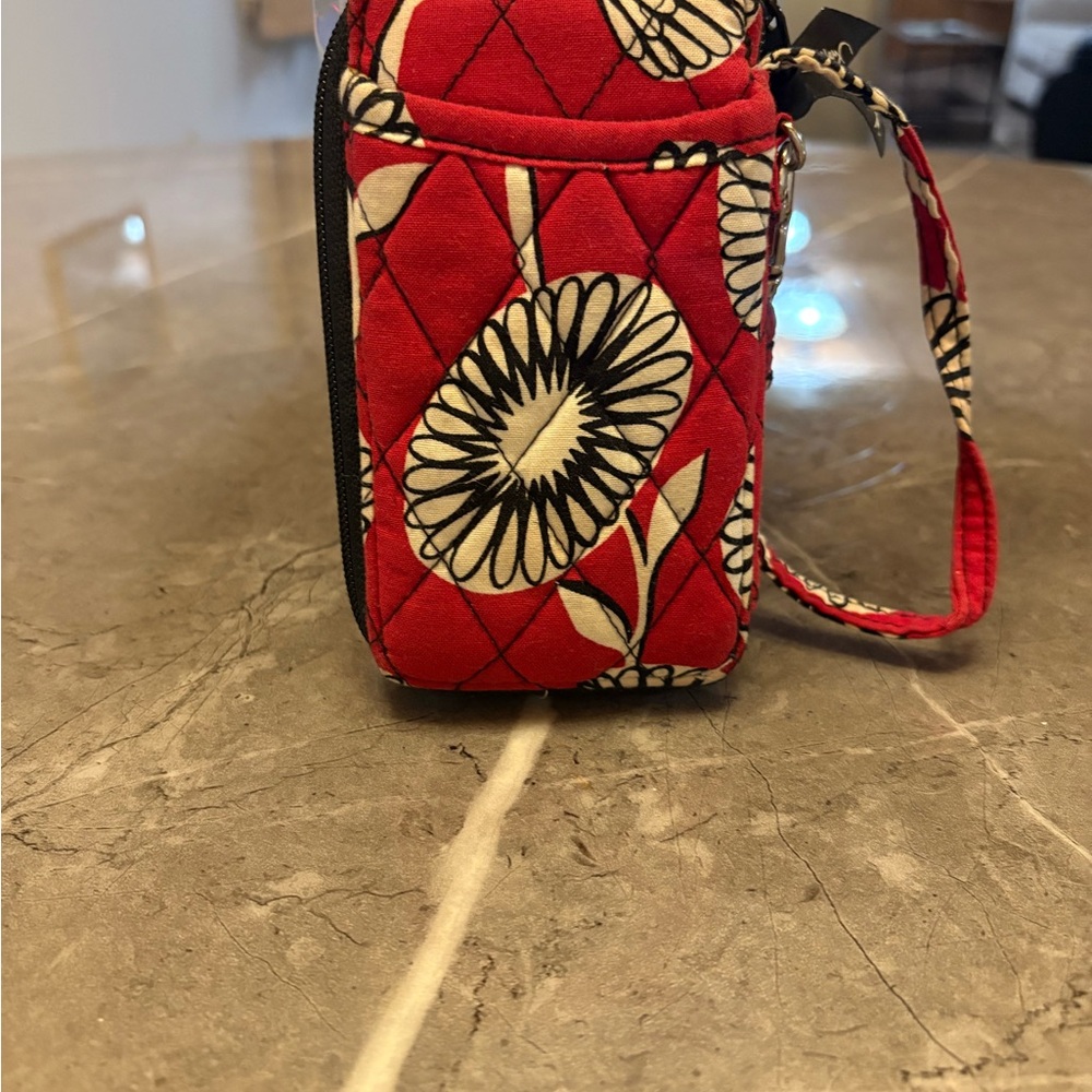 Vera Bradley Red and White Quilted Wallet